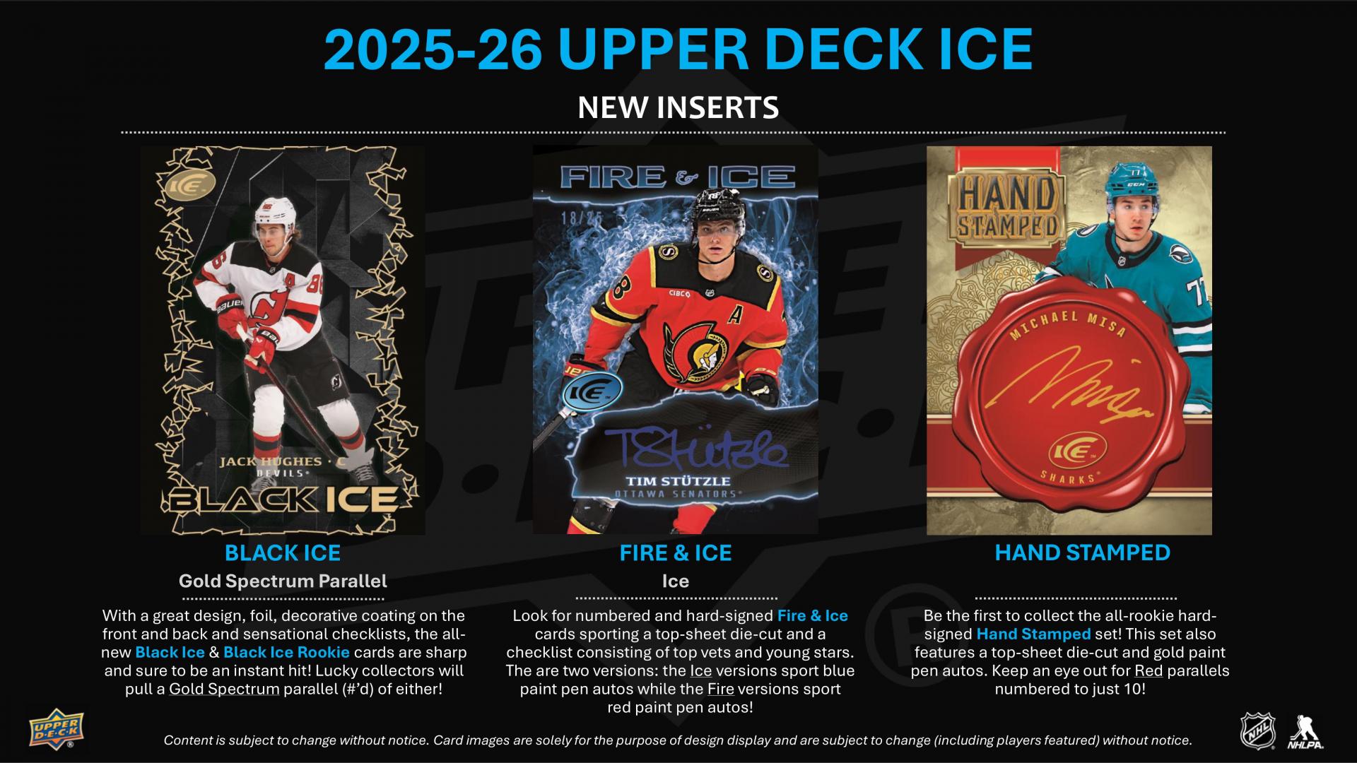 2025-26 Upper Deck Ice Hockey Hobby Box