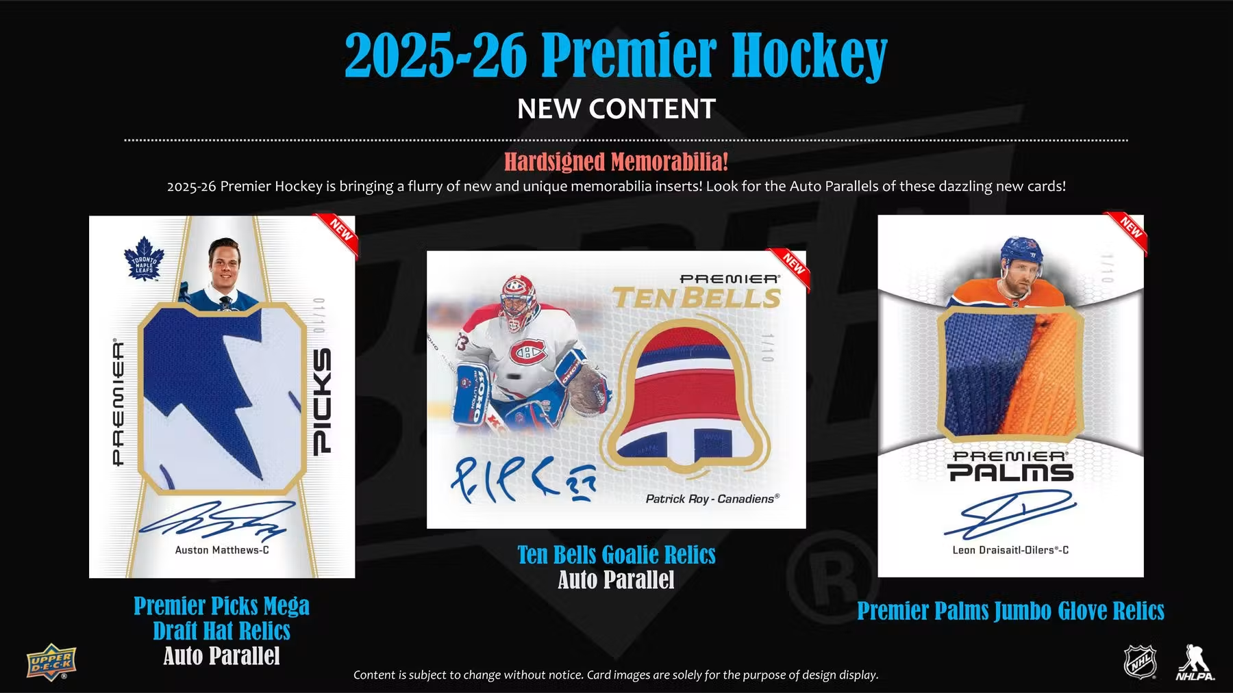 2025-26 Upper Deck Premier Hockey Hobby box
