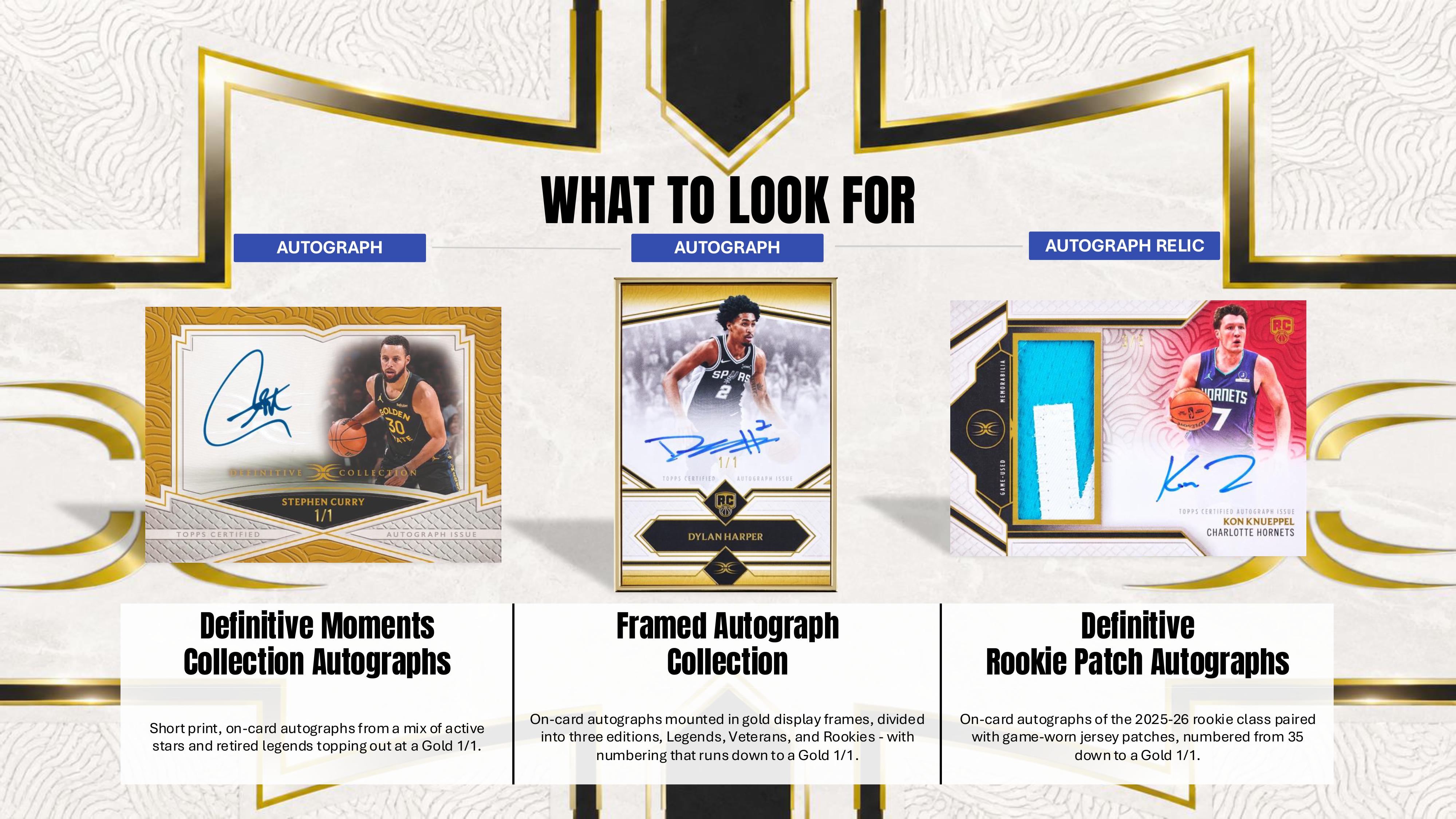 2025-26 Topps Definitive Basketball Hobby Case