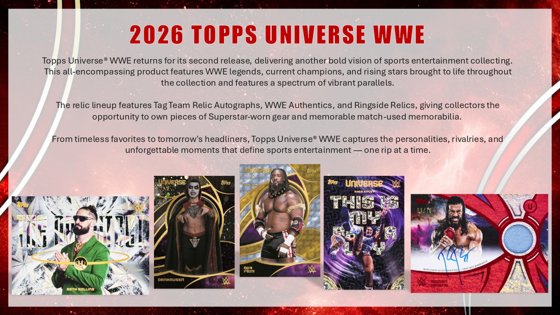 2026 Topps Universe WWE Mega Box