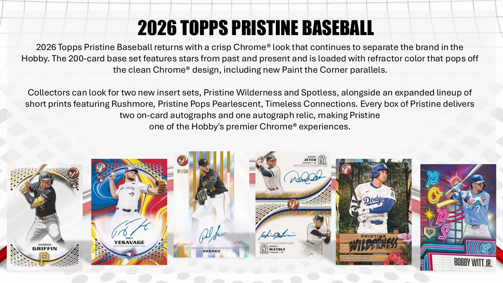 2026 Topps Pristine Baseball Hobby Box