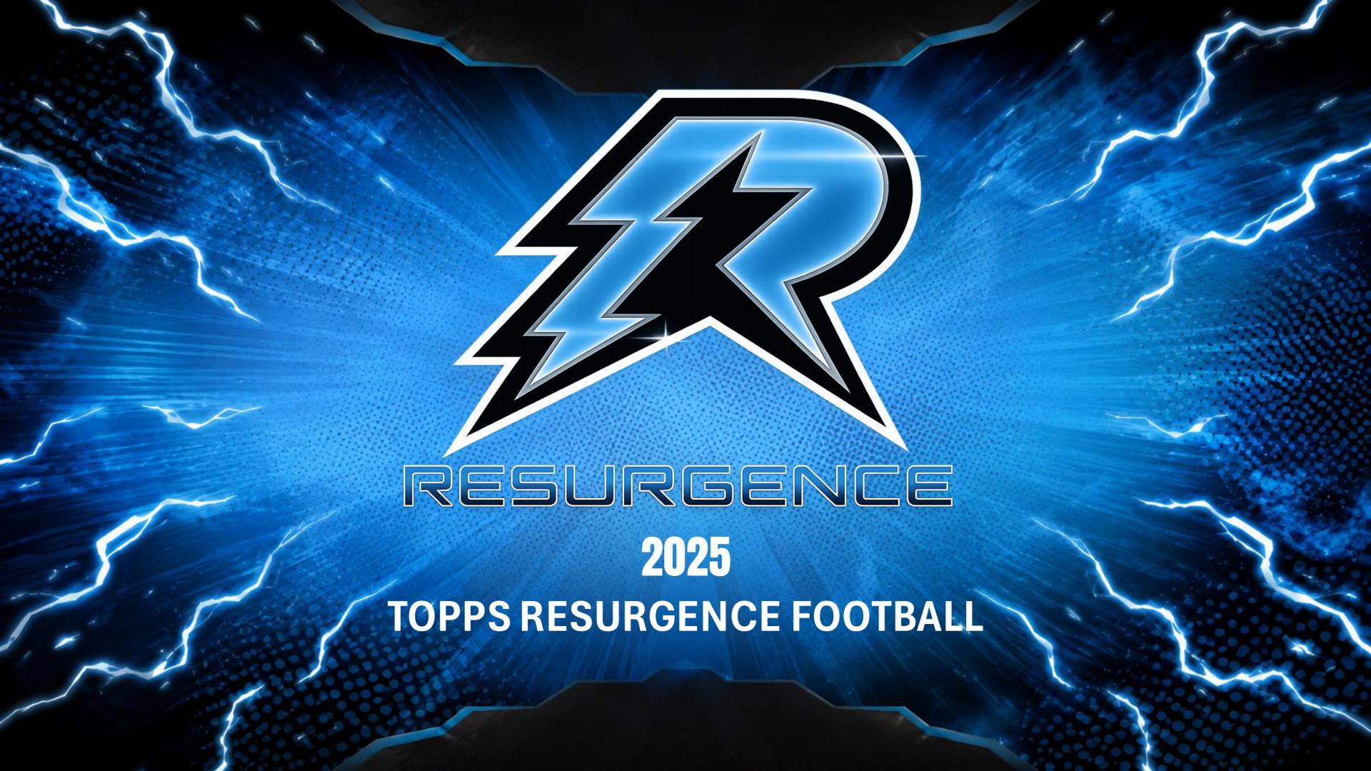 2025 Topps Resurgence Football Value Box