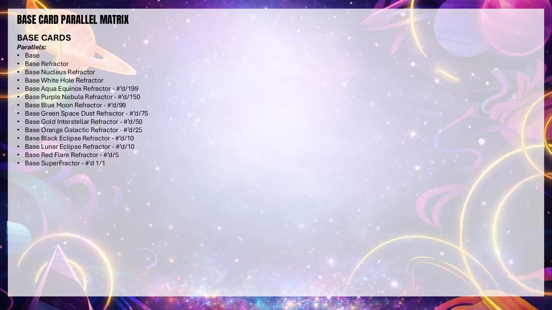 2025 Topps Chrome Cosmic Football Hobby Box