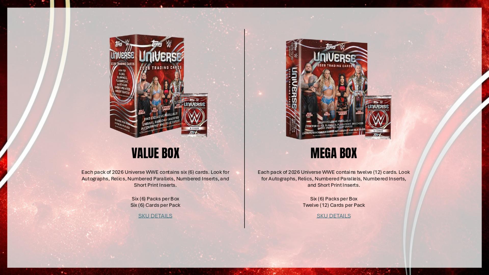 2026 Topps Universe WWE Hobby Box