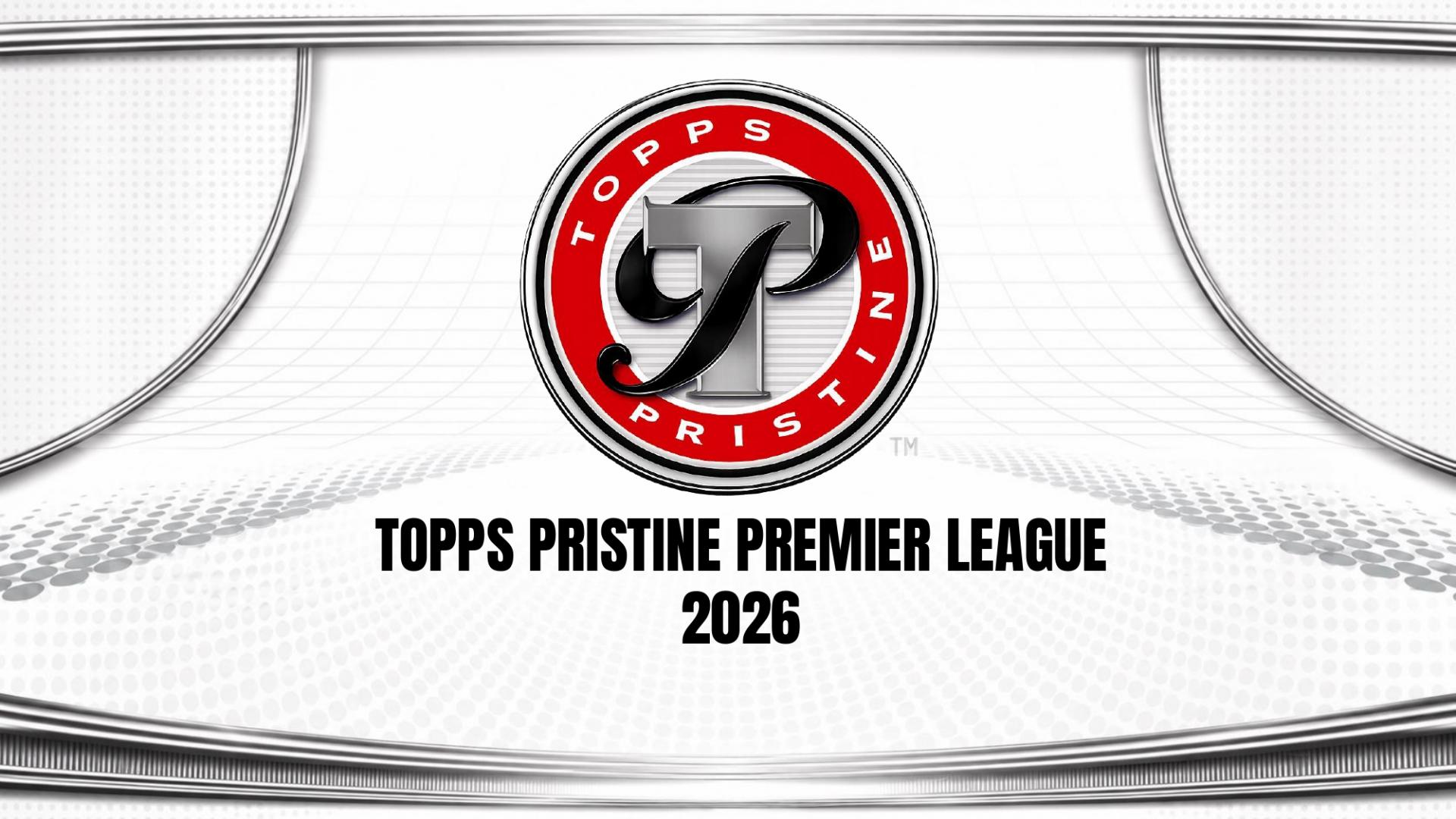 2025-26 Topps Pristine Premier League Soccer Hobby Box