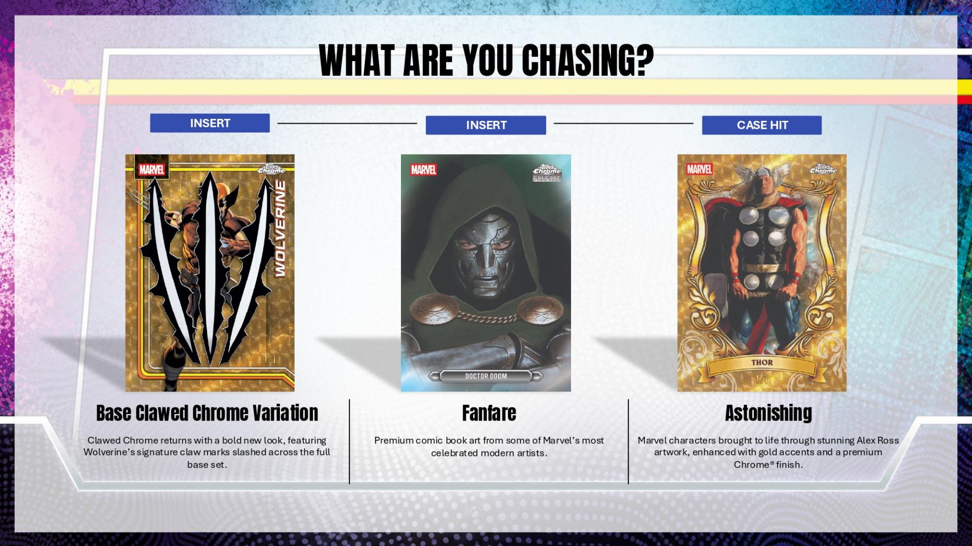 2026 Topps Chrome Marvel Mega Box
