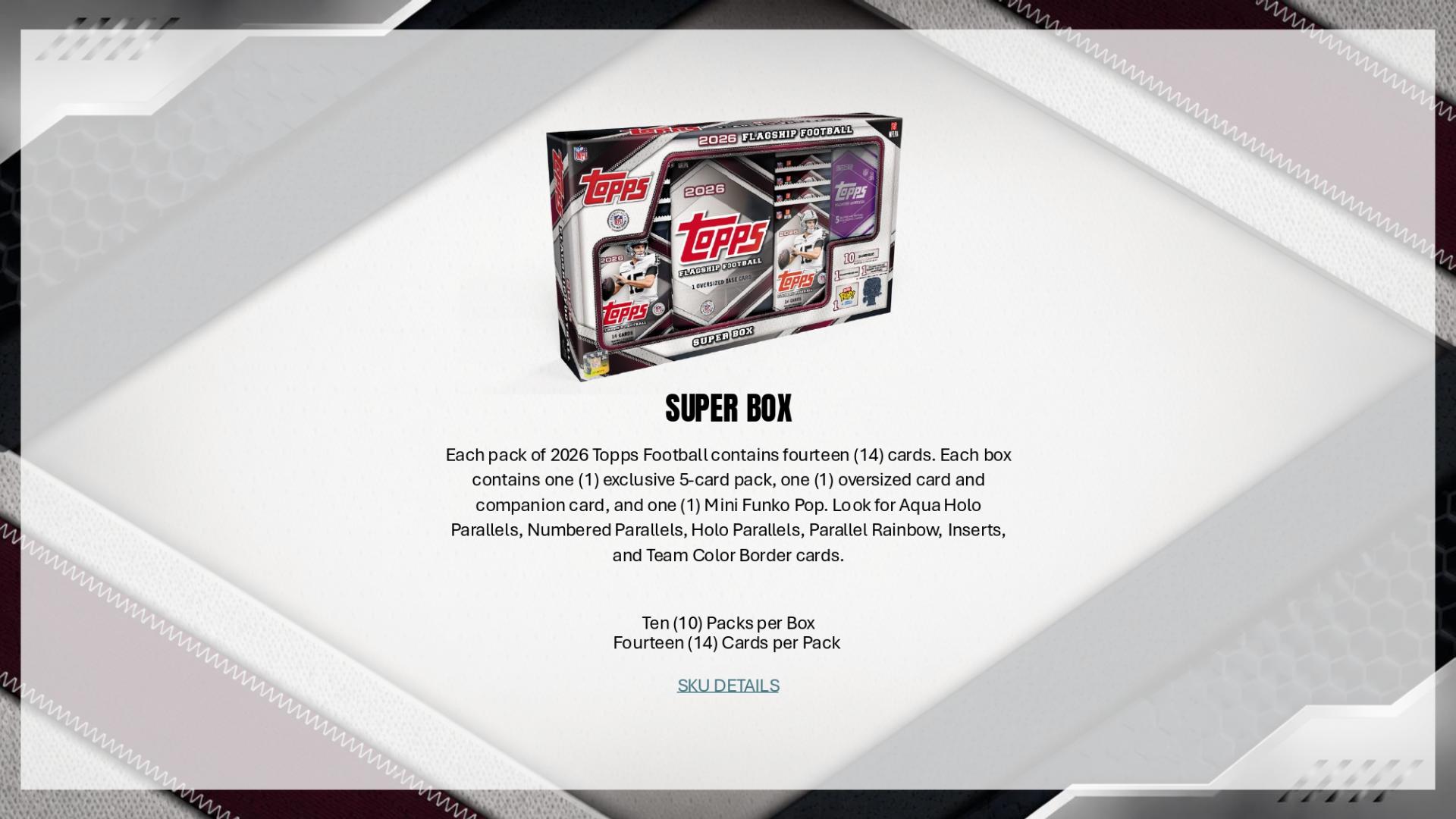 2026 Topps Flagship Football Hobby Box