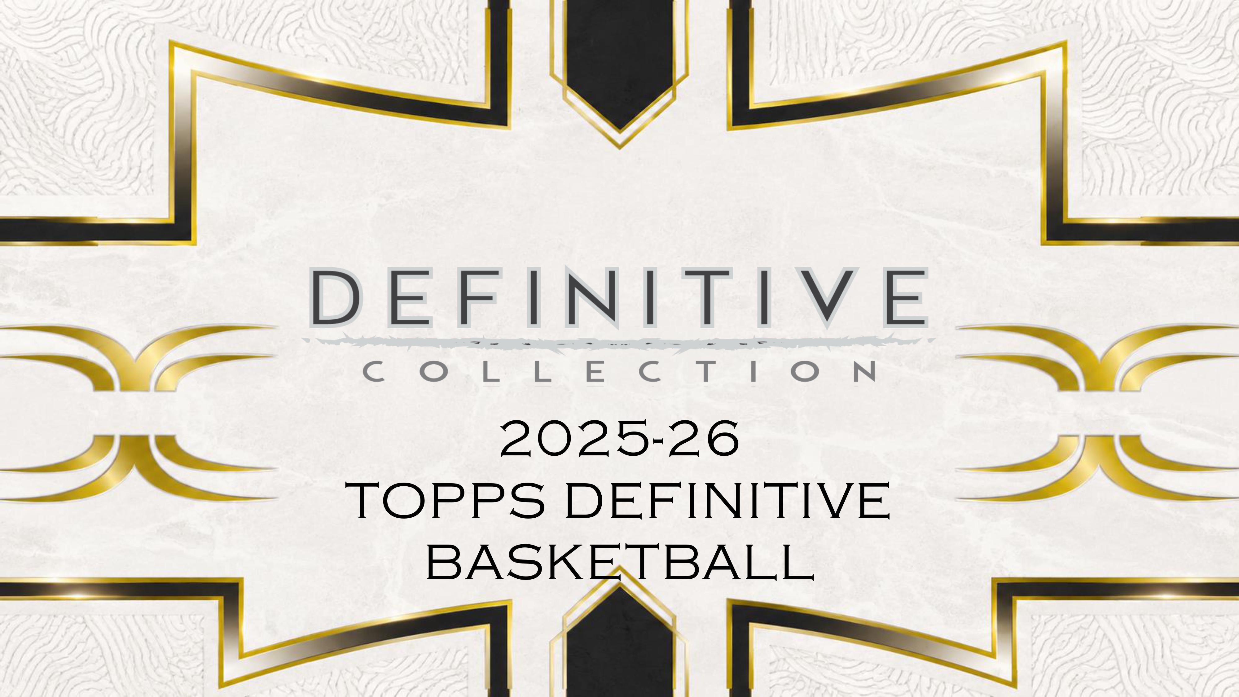 2025-26 Topps Definitive Basketball Hobby Case