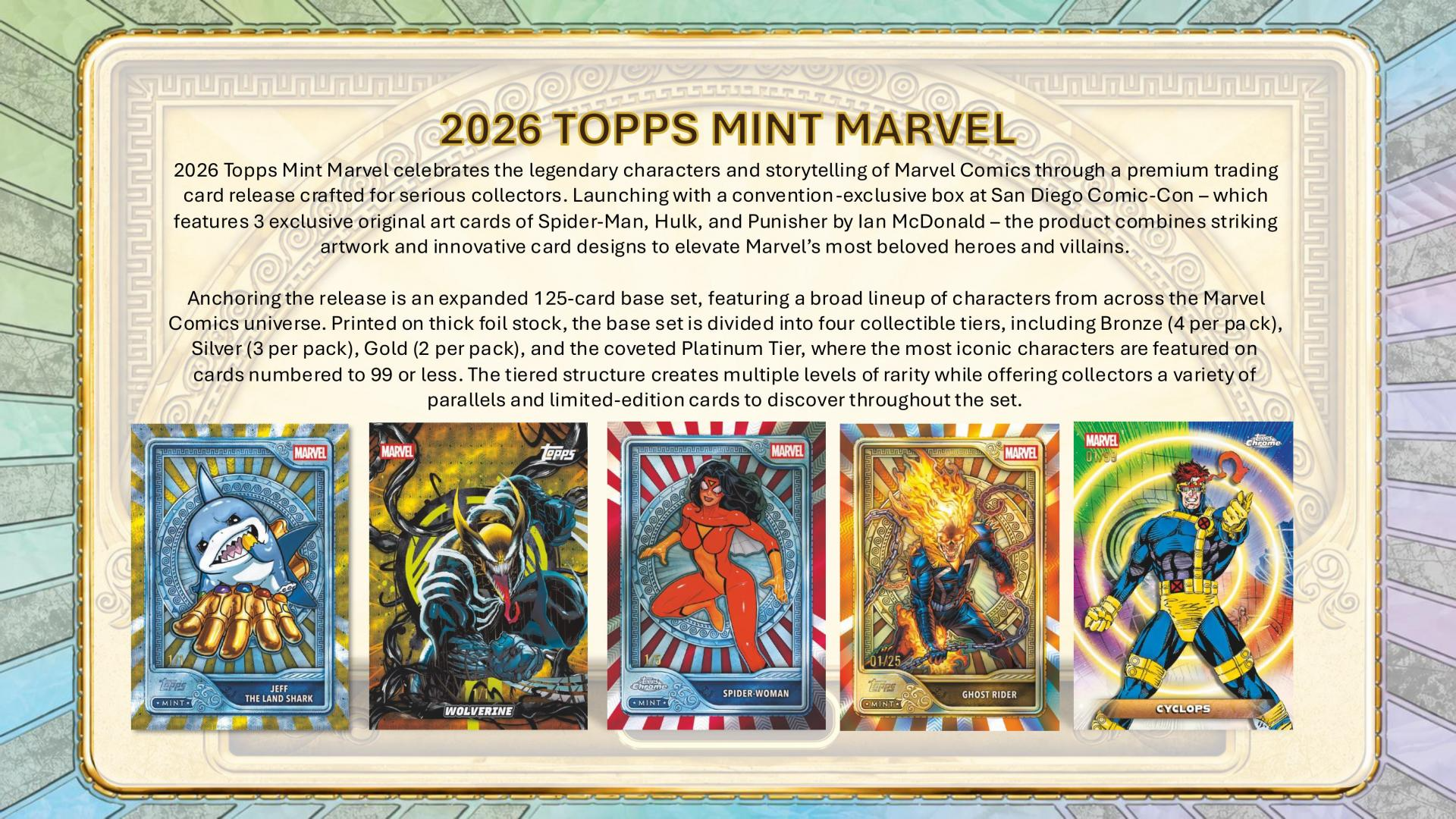2026 Topps Mint Marvel Hobby Box