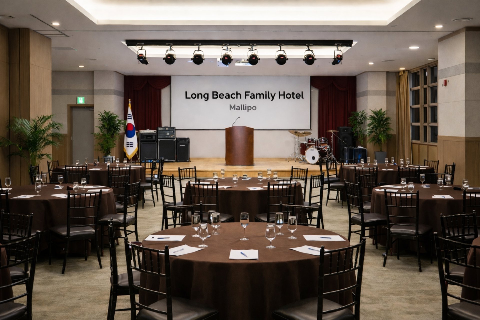 롱비치패밀리호텔 그랜드볼룸 전경 1