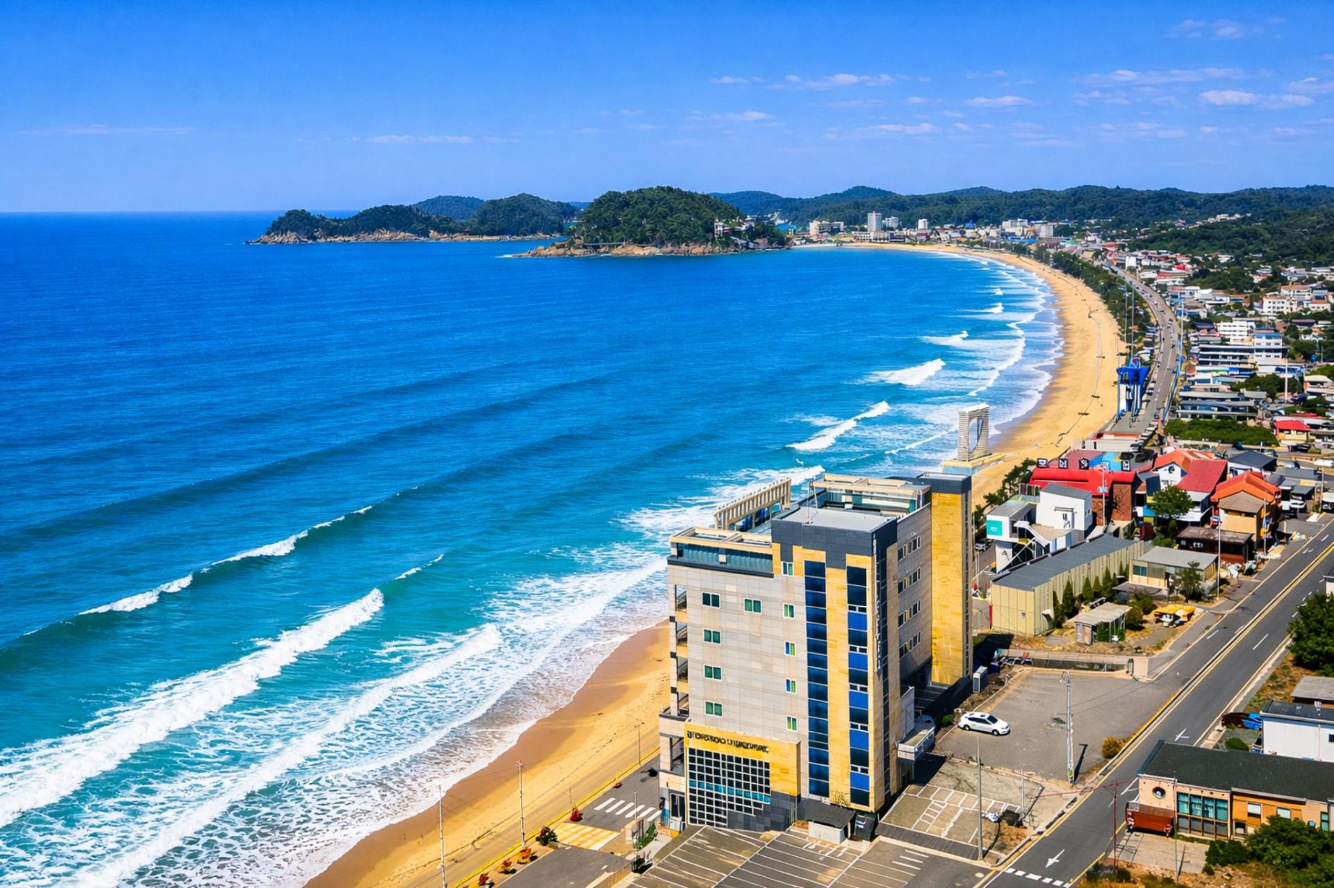 롱비치패밀리호텔 바다 앞 메인 비주얼 1