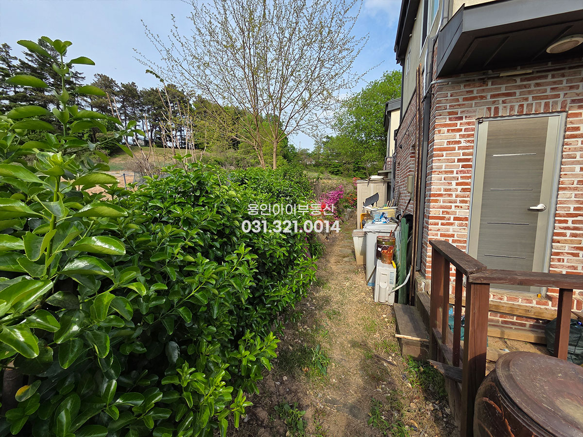 No.3906] 용인전원주택 양지 평창리 프라이빗한 위치의 철콘전원주택, 전기차충전기, 지열보일러 , 양지IC 5분
