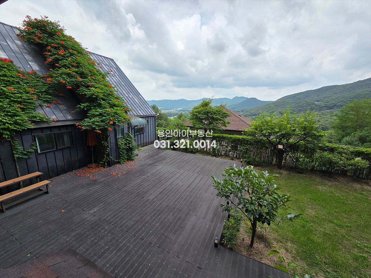 No.3940] 용인전원주택 원삼 맹리 세컨하우스 별장 추천 전망 멋진 수정한터마을 전원주택