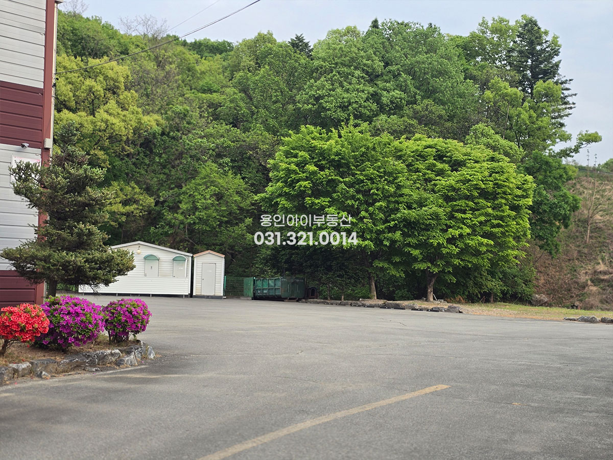 No.3936] 용인공장매매 양지 주북리 공장매매, 입지 전망 좋은 공장, 도로6m 확보, 건물높이 8m, 대지1100평 건물368평