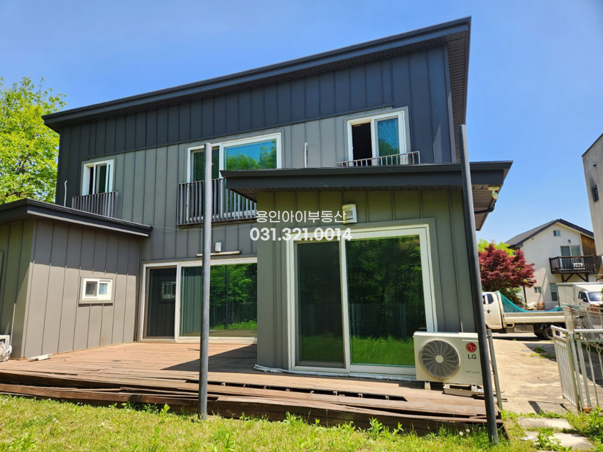 No.3901] 용인전원주택전세, 원삼면 두창리 SK하이닉스 초인접위치, 태양광10kw, 단독마당사용, 경량철골구조