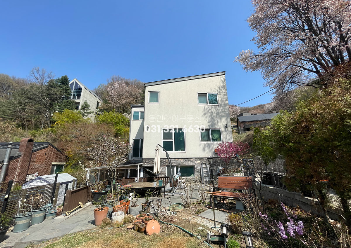 No.XXXX] 용인 기흥구 동백동 향린동산 단독주택, 방 6개! 직접 설계한 특별한 구조의 대가족 추천 전원주택