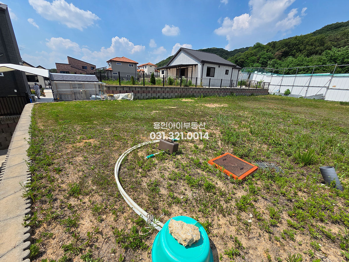 No.3928] 용인전원주택부지매매, 백암면 가창리 세시봉단지 내, 전용145평, 토목완료, 프라이빗한 좋은 위치, 단지내도로6m, 바로건축가능