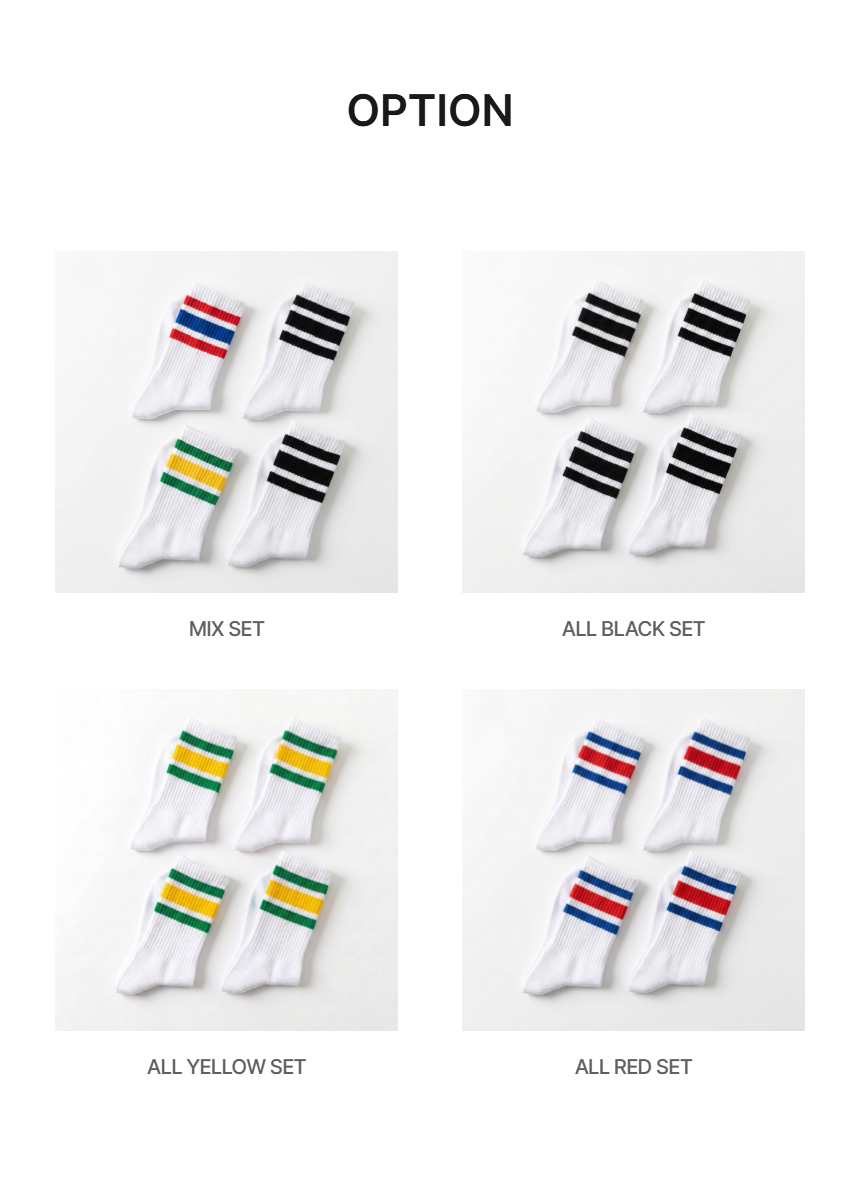매일양말 라이니 운동양말 골라담기 4days set