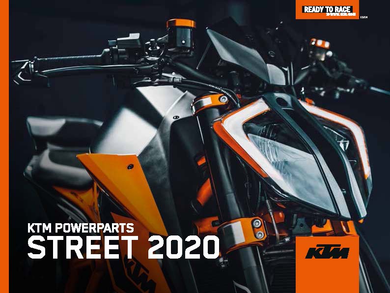 KTM POWERPARTS STREET 2020 카탈로그 KTM CATALOG