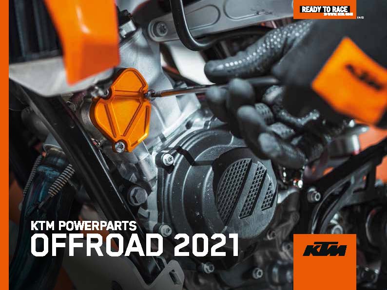 KTM POWERPARTS OFFROAD 2021 KTM CATALOG