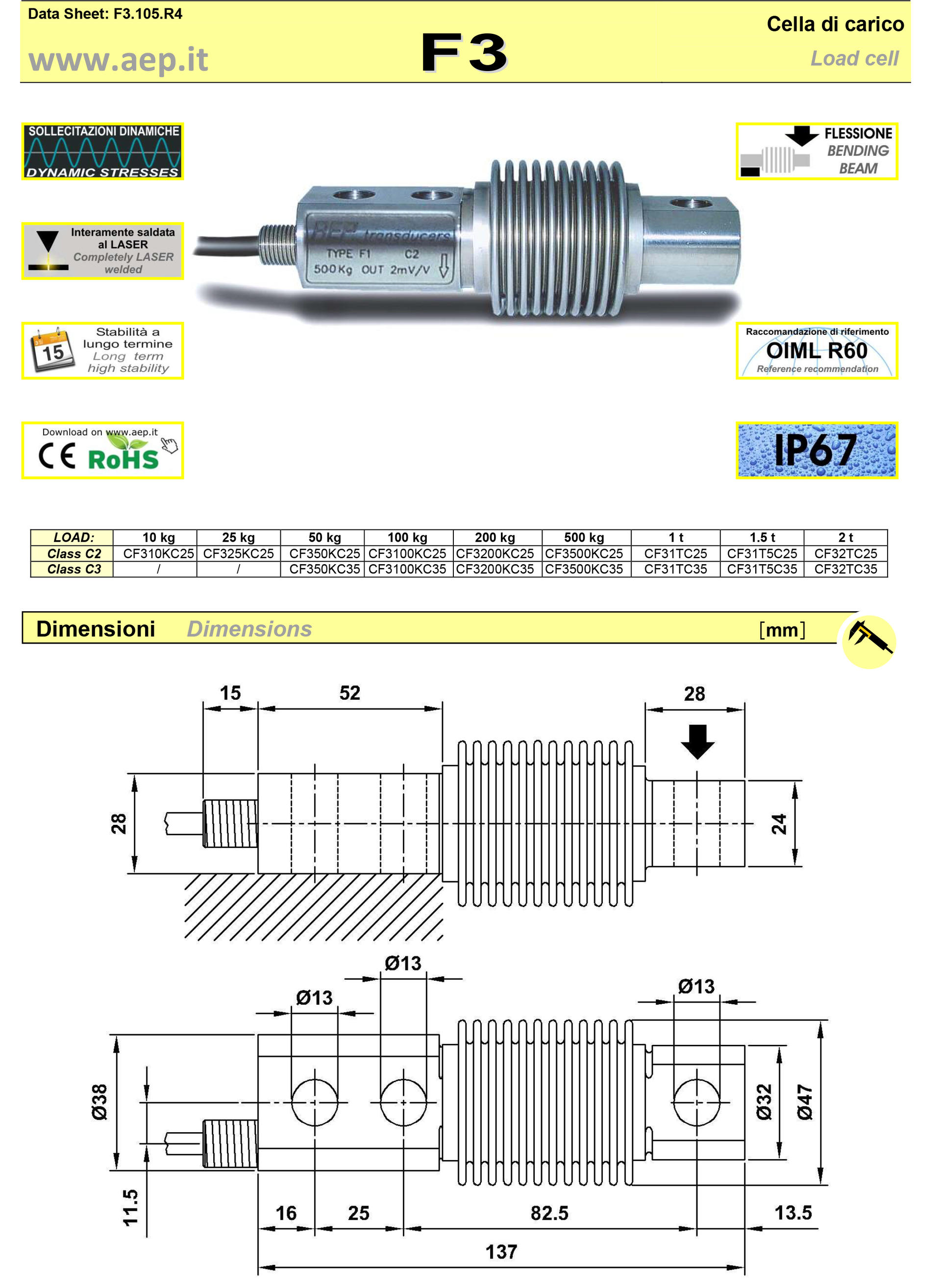 Load Cell CLS CBS C2S C2S-AMP F1 F3 FT1 FT2 FT6 TCA (All 로드 셀) 에이피 Load ...