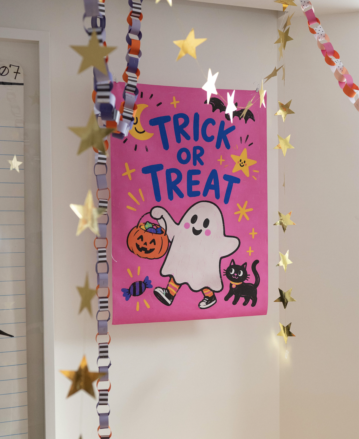 트릭 오어 트릿 배너 ( TRICK OR TREAT ) / 70 X 96
