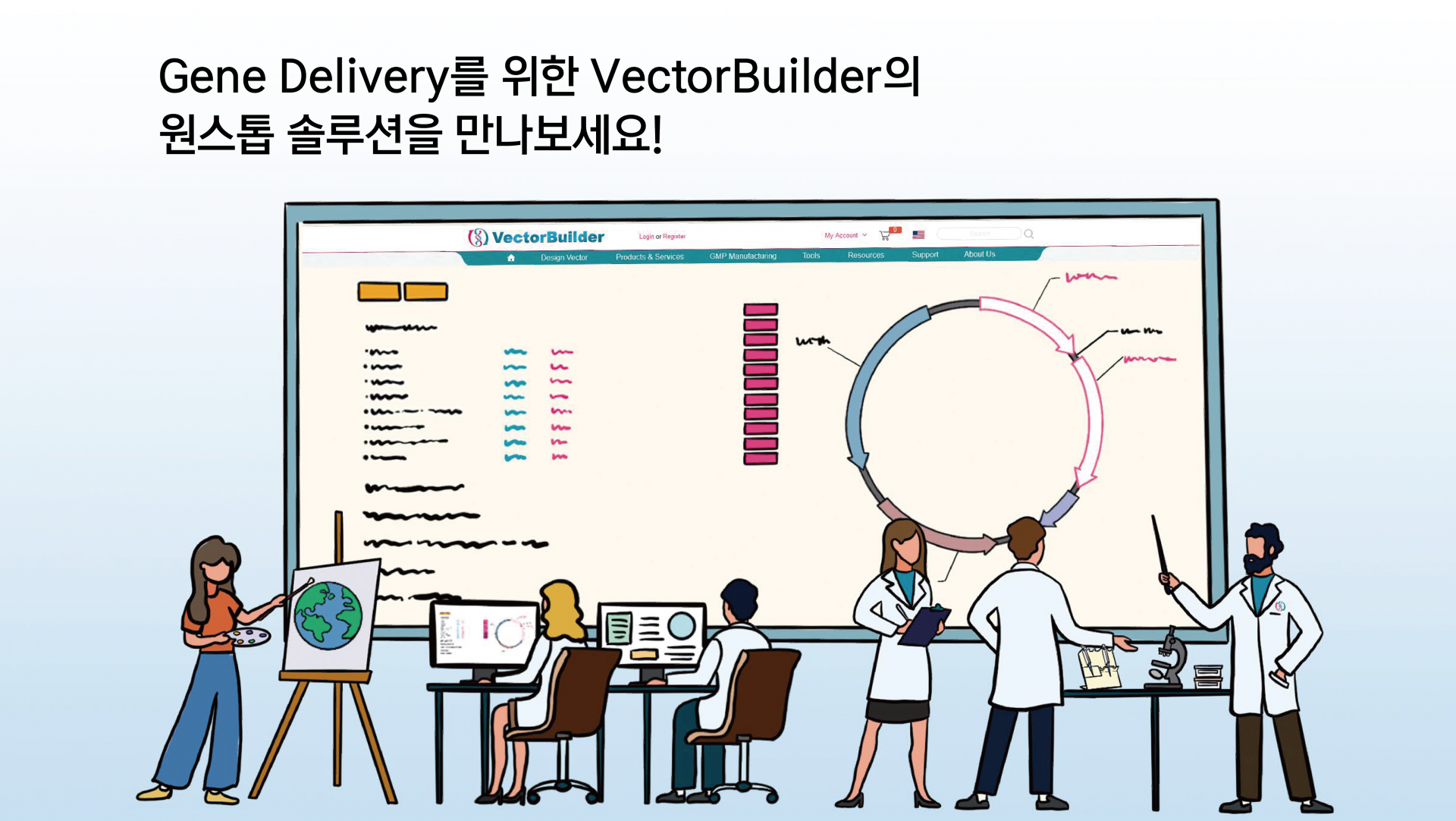 [VectorBuilder] Gene Delivery의 원스톱 솔루션을 제공하는 VectorBuilder를 소개합니다 ...