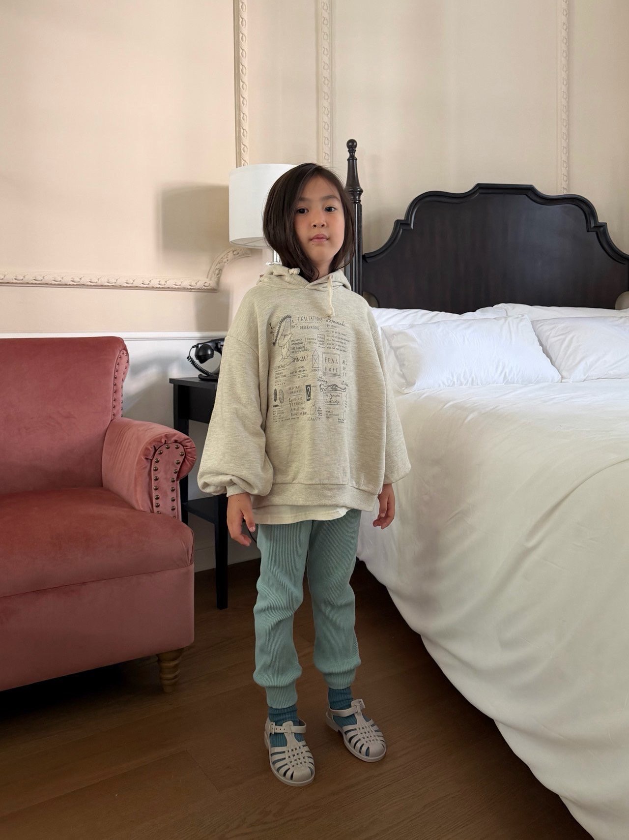 스케치후드T