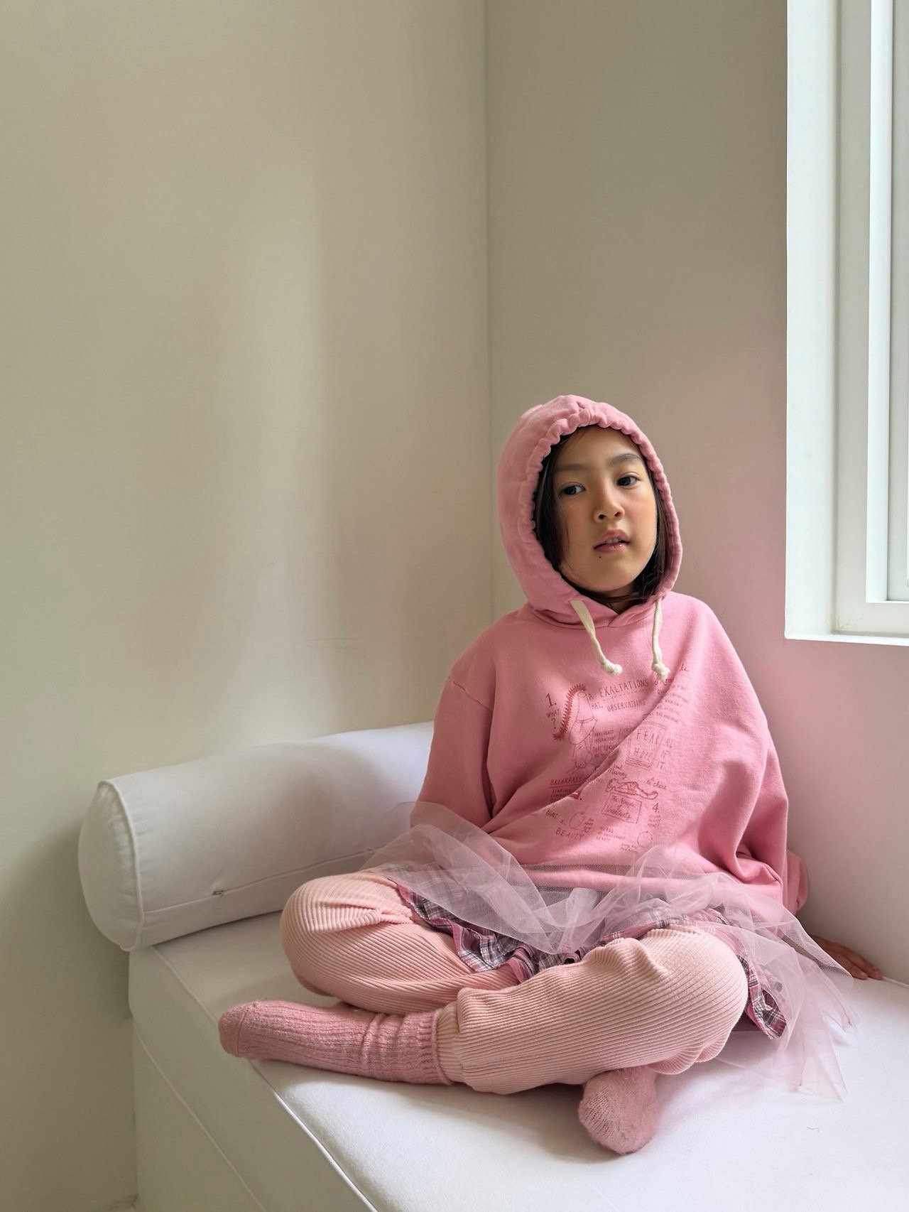 스케치후드T