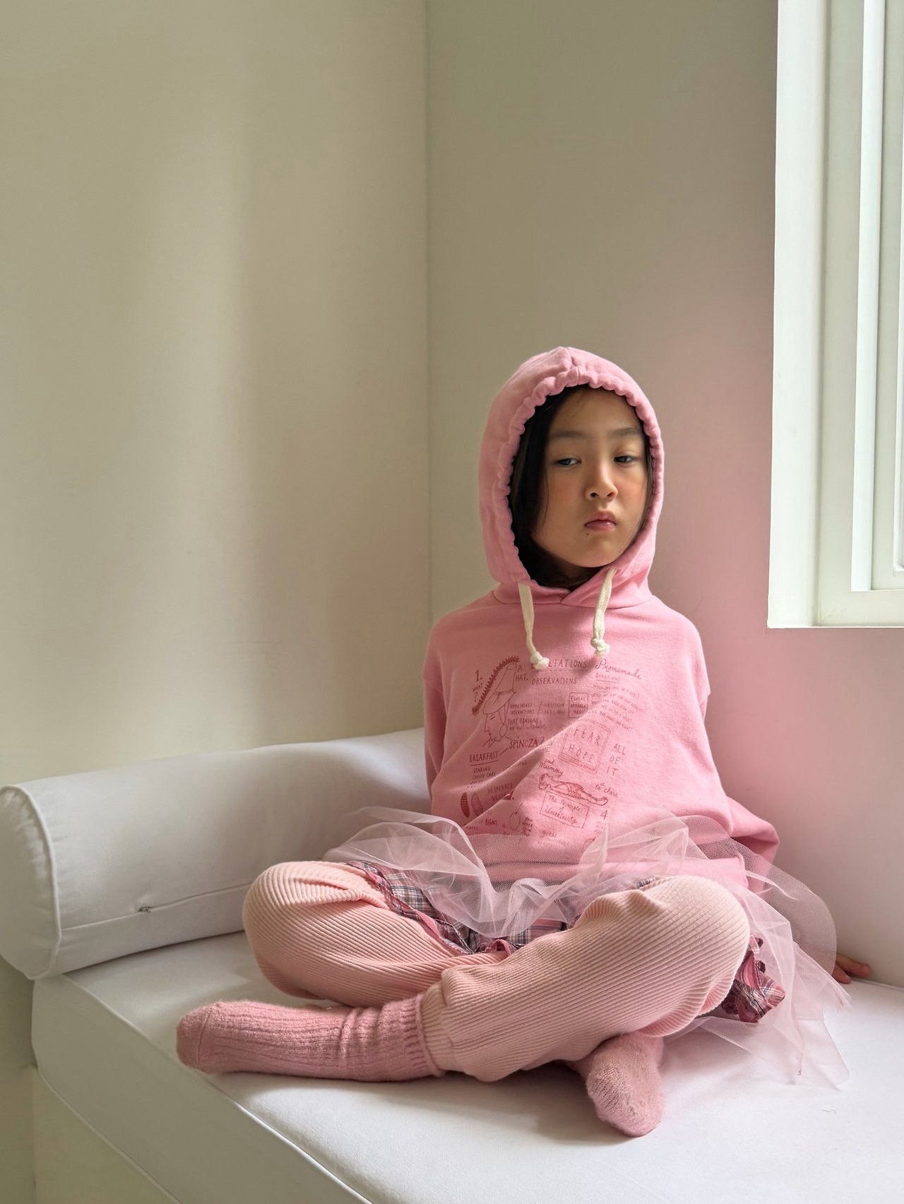 스케치후드T