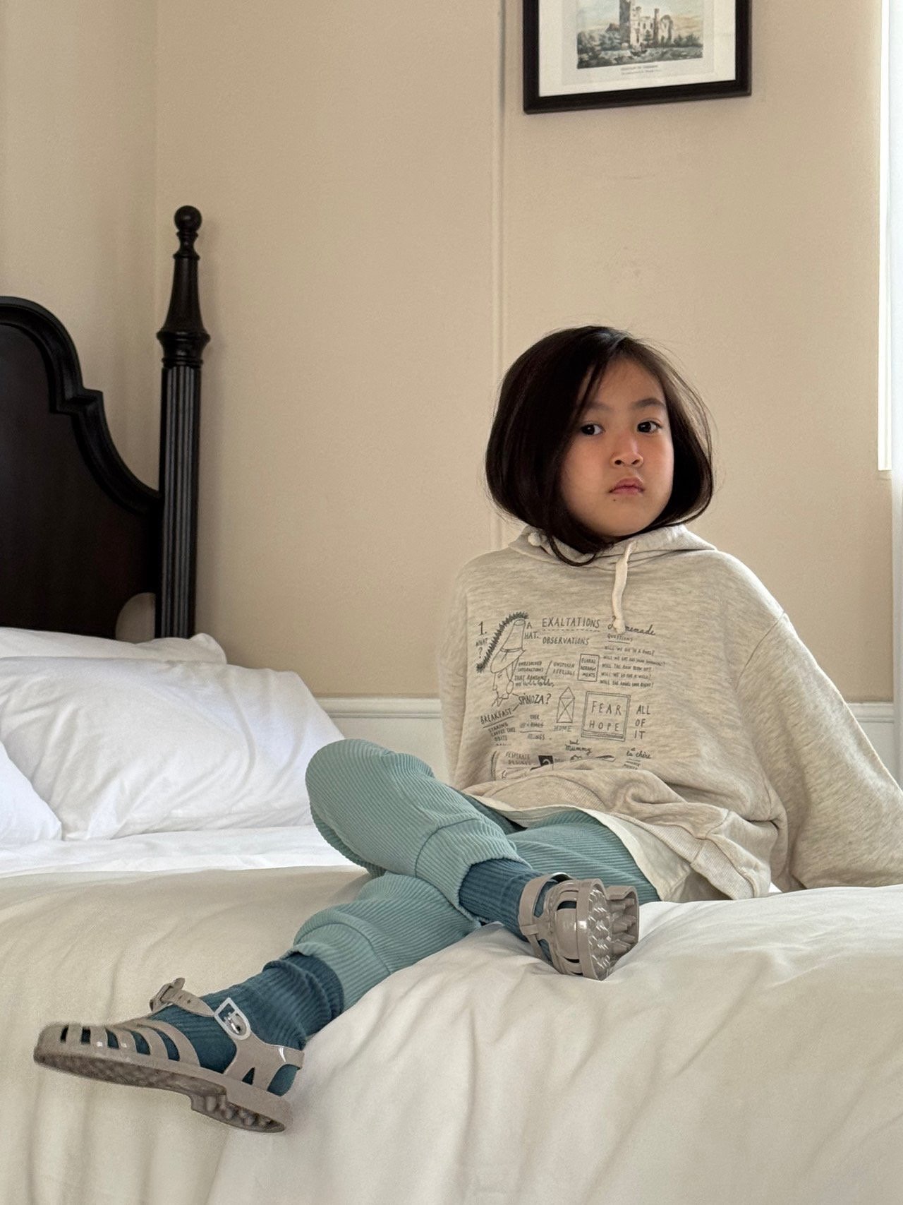 스케치후드T