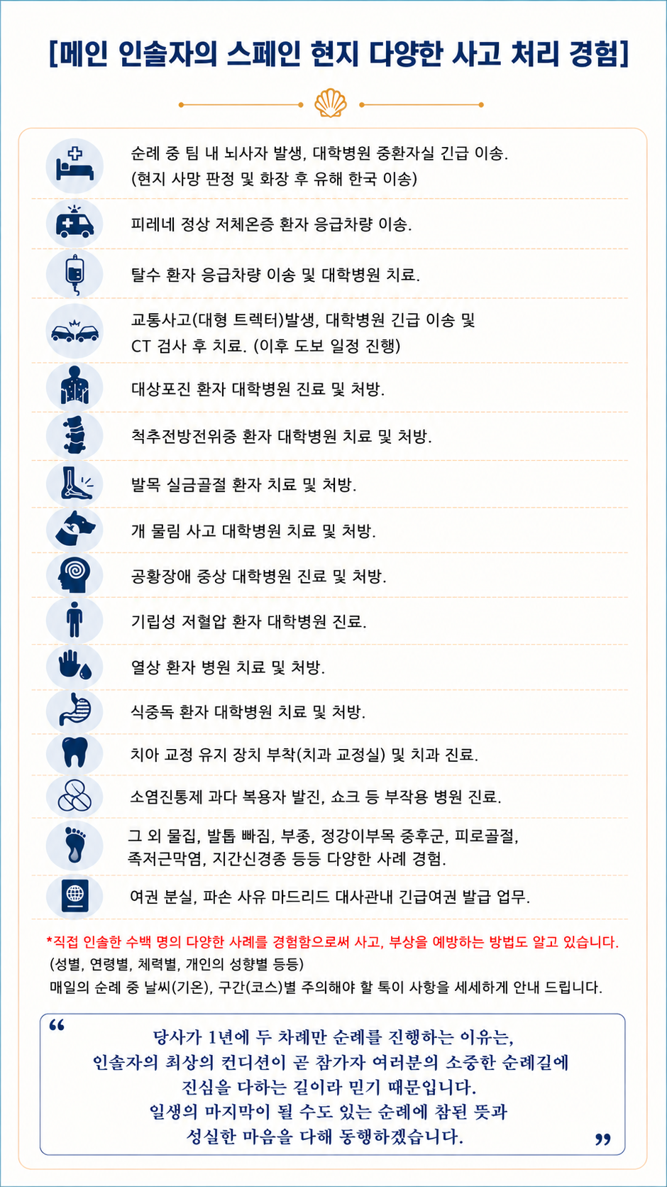 ◈일정 확정 /27년 3월 30일 산티아고 순례길 44일 엠마오 (루르드 3박 + 파티마 2박) / 인솔자 2인 이상 동행