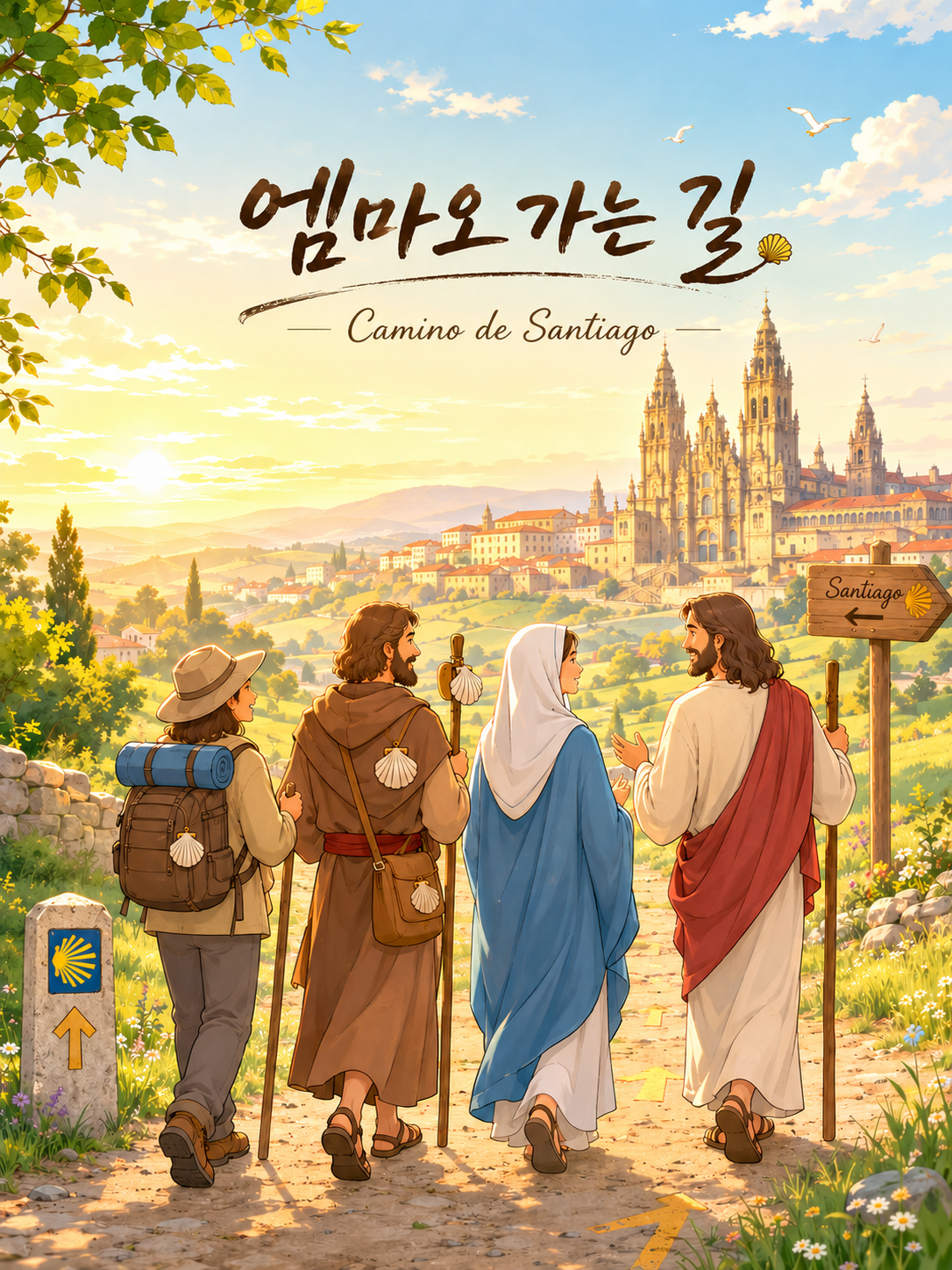 ◈일정 확정 /27년 3월 30일 산티아고 순례길 44일 엠마오 (루르드 3박 + 파티마 2박) / 인솔자 2인 이상 동행