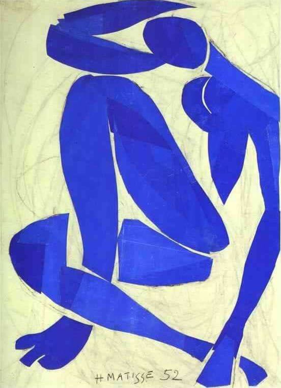 Bag Henri Matisse - Blue nude IV