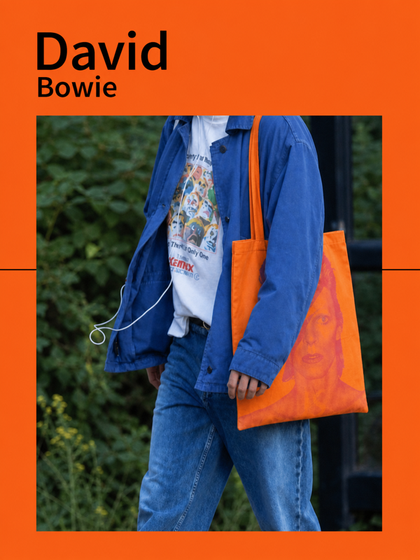 데이비드 보위 에코백 (David Bowie) 복제