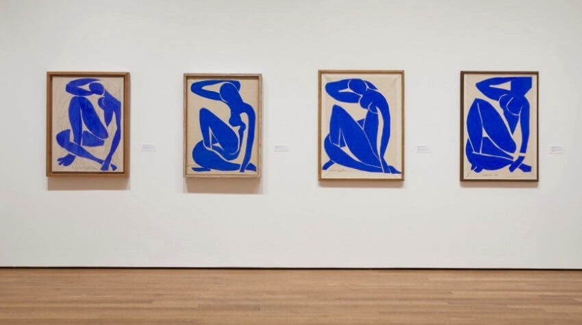 Bag Henri Matisse - Blue nude IV