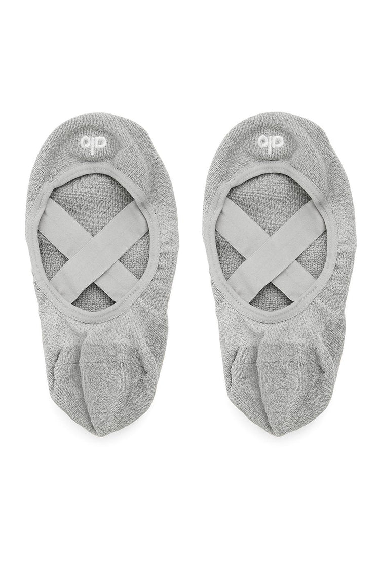 Women's Pivot Barre Sock - Black--2