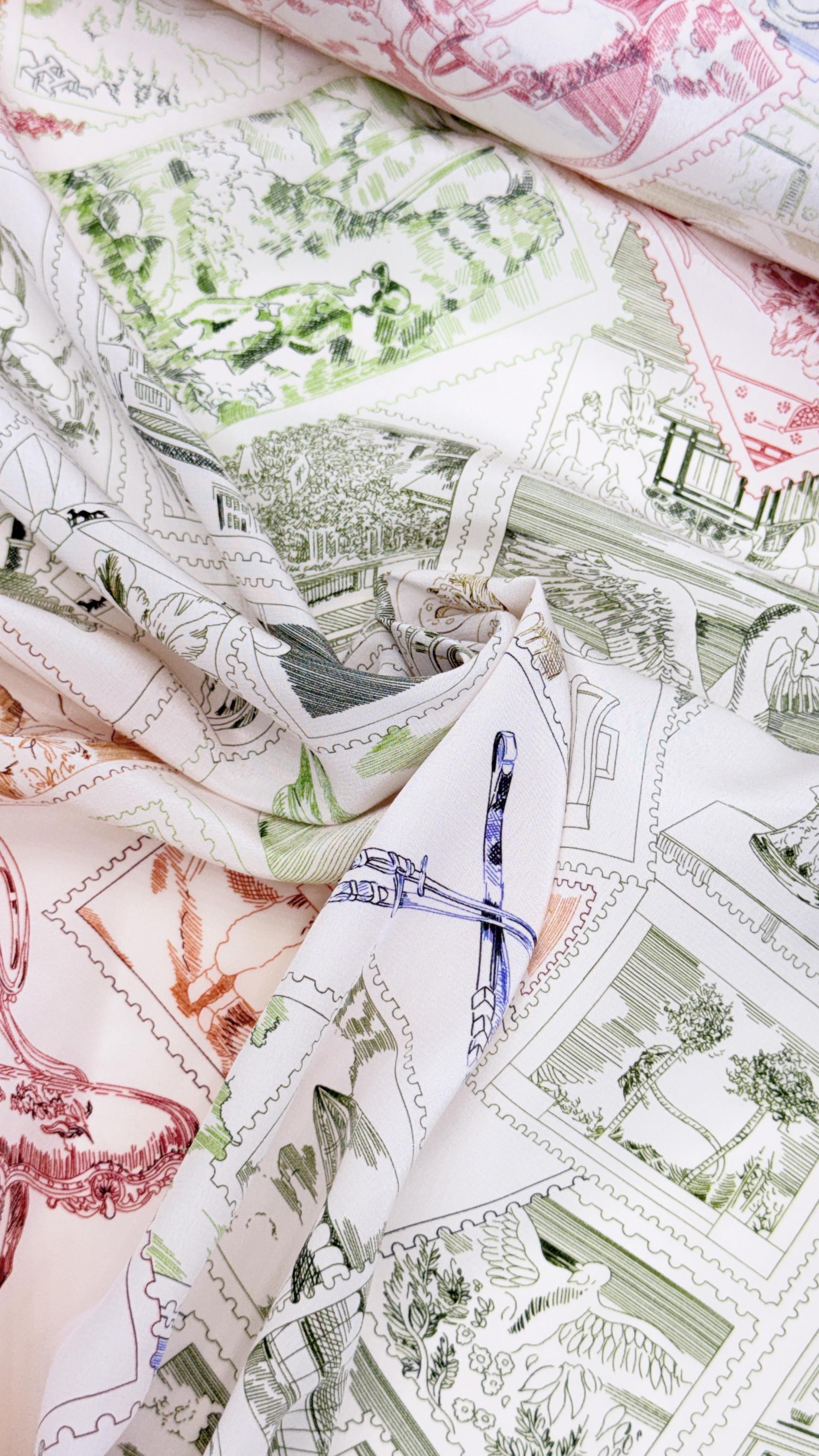 H.st stamp c.d.c silk (silk100%) | 에르 스템프 시디시 실크