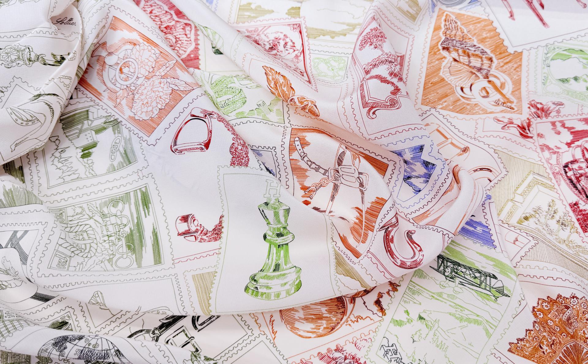 H.st stamp c.d.c silk (silk100%) | 에르 스템프 시디시 실크