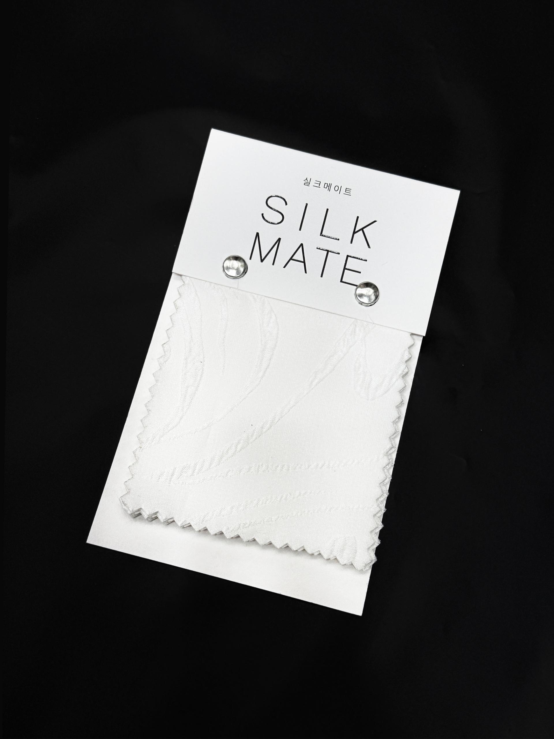 실크 자카드 17가지 스와치 (silk100%)