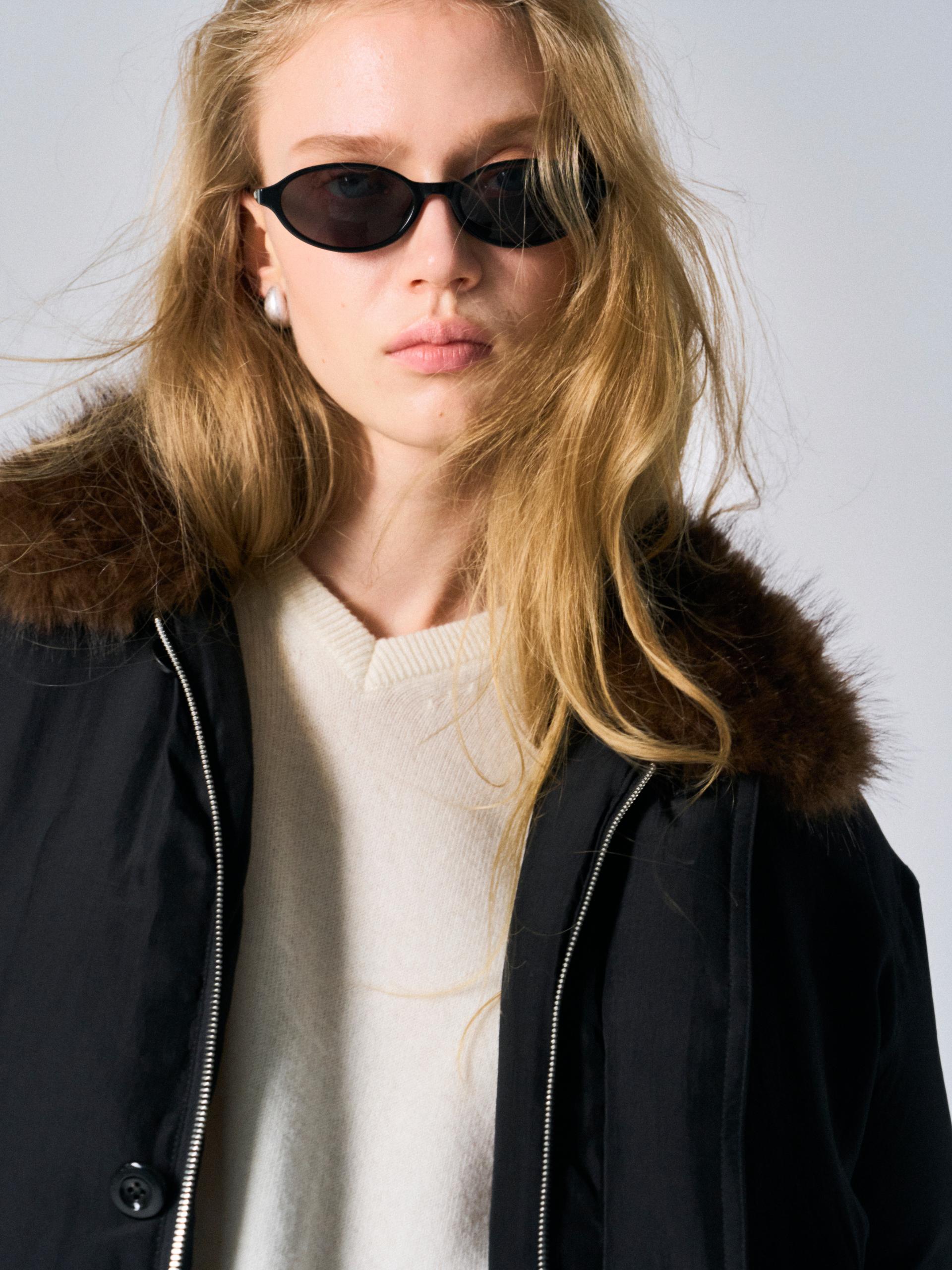 Dover goose down jacket black