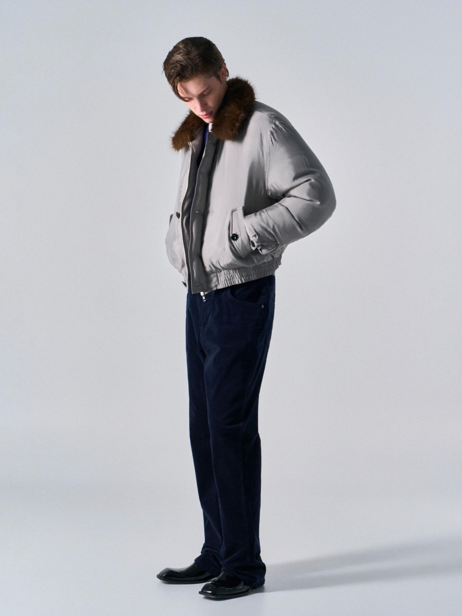 Dover goose down jacket silver