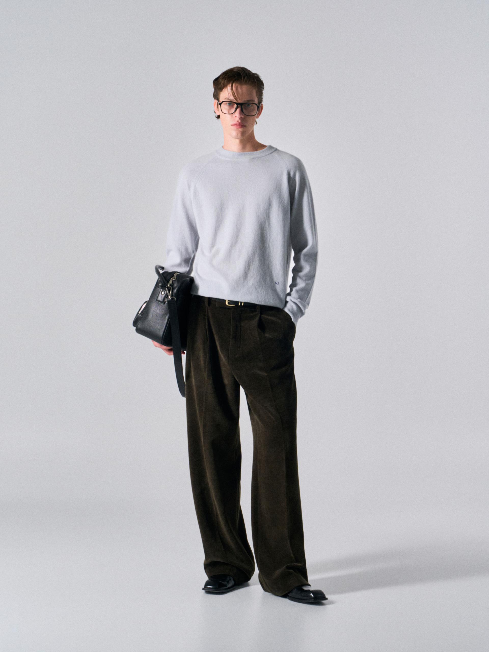 Pace pullover sweater smog blue