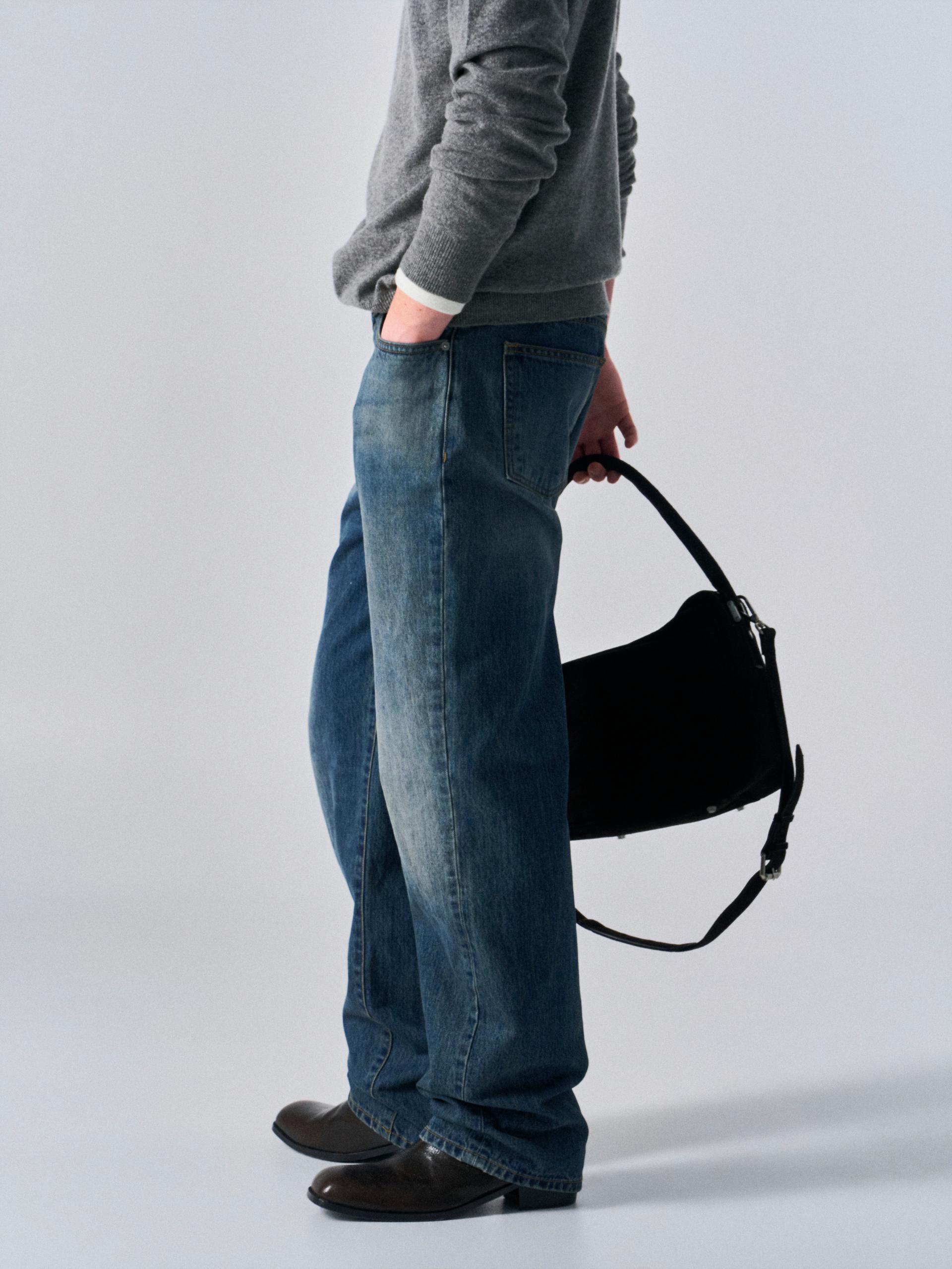 Ashton straight fit jeans vintage blue