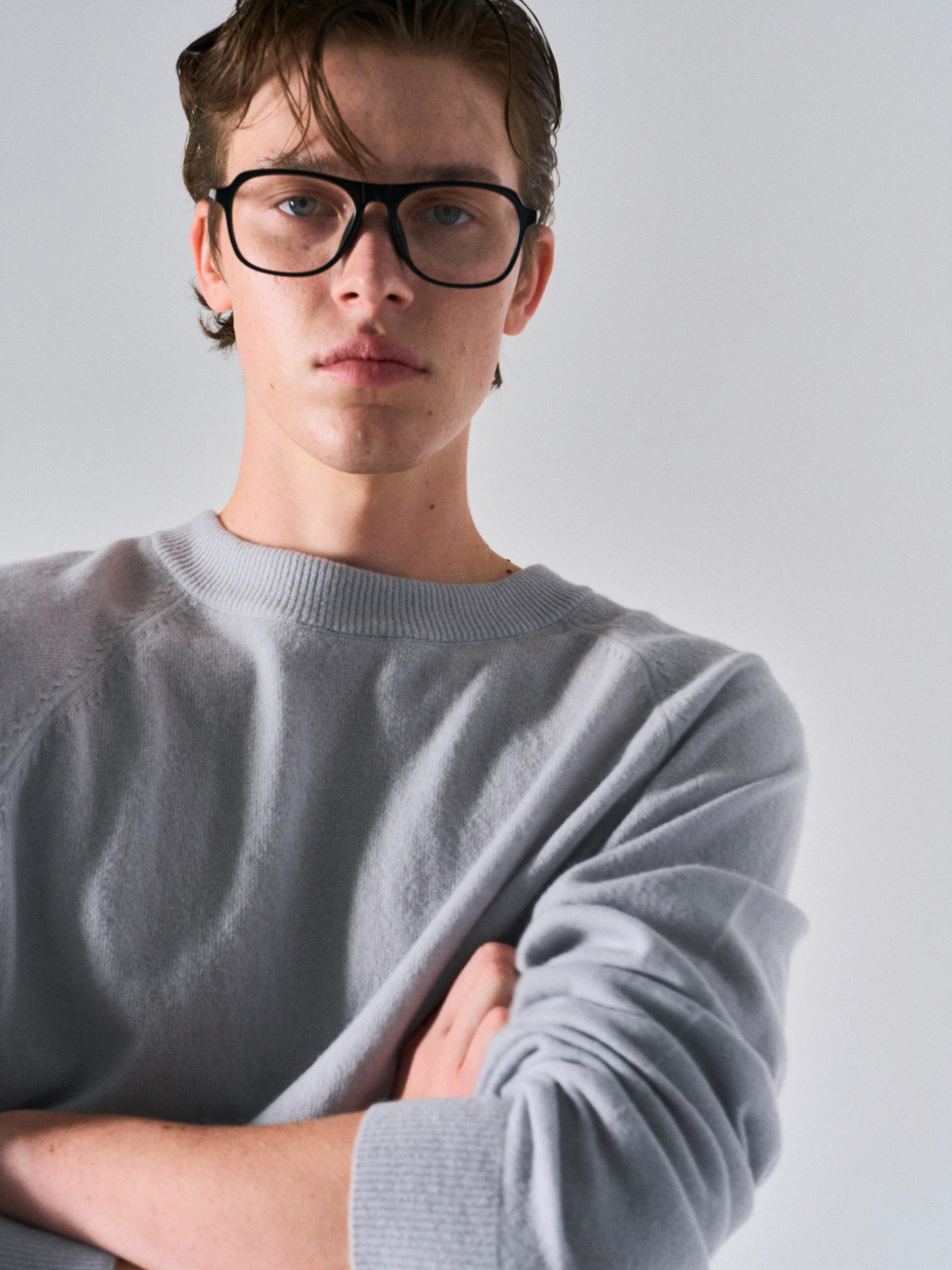 Pace pullover sweater smog blue