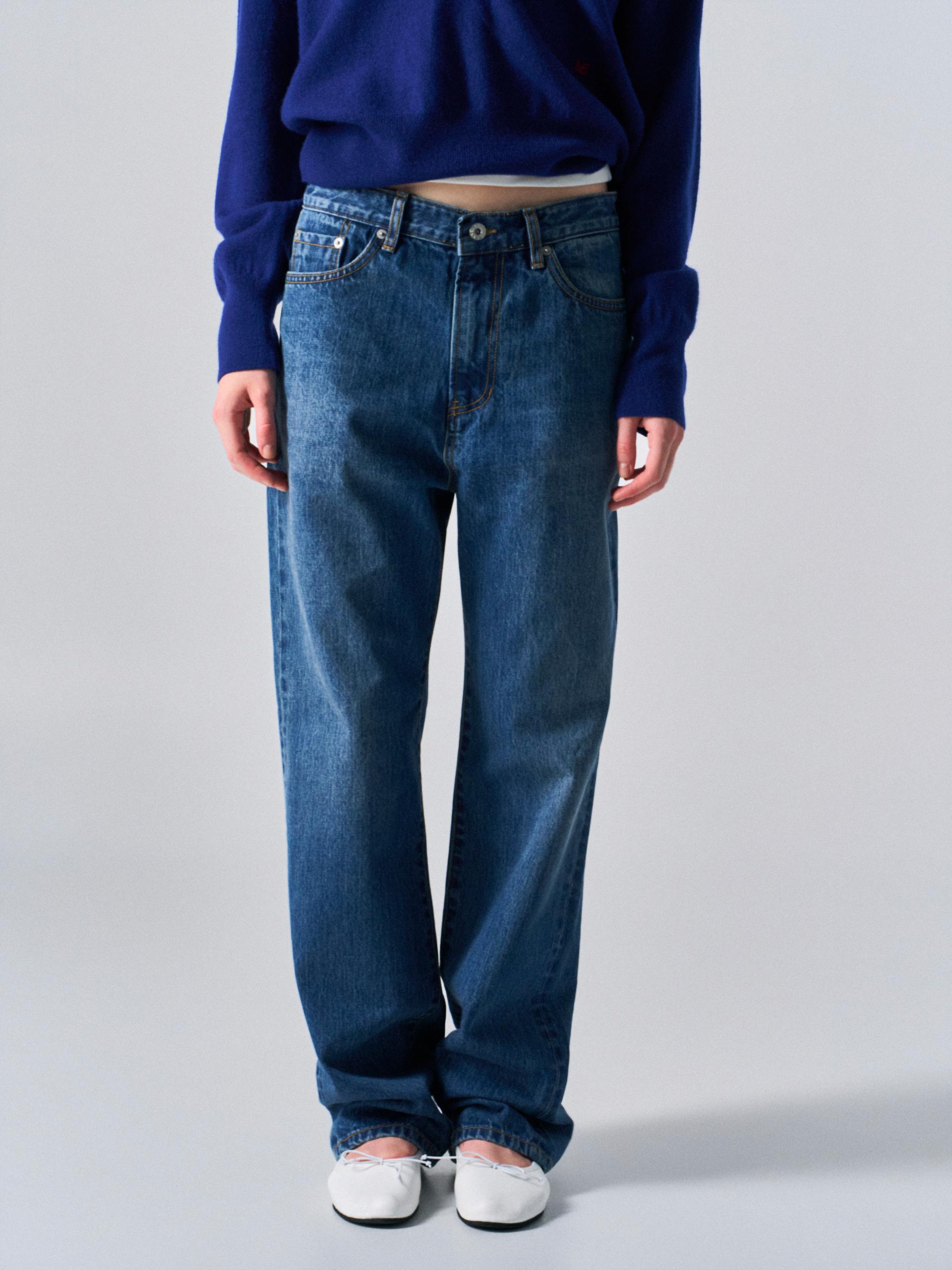 Ashton straight fit jeans dawn blue