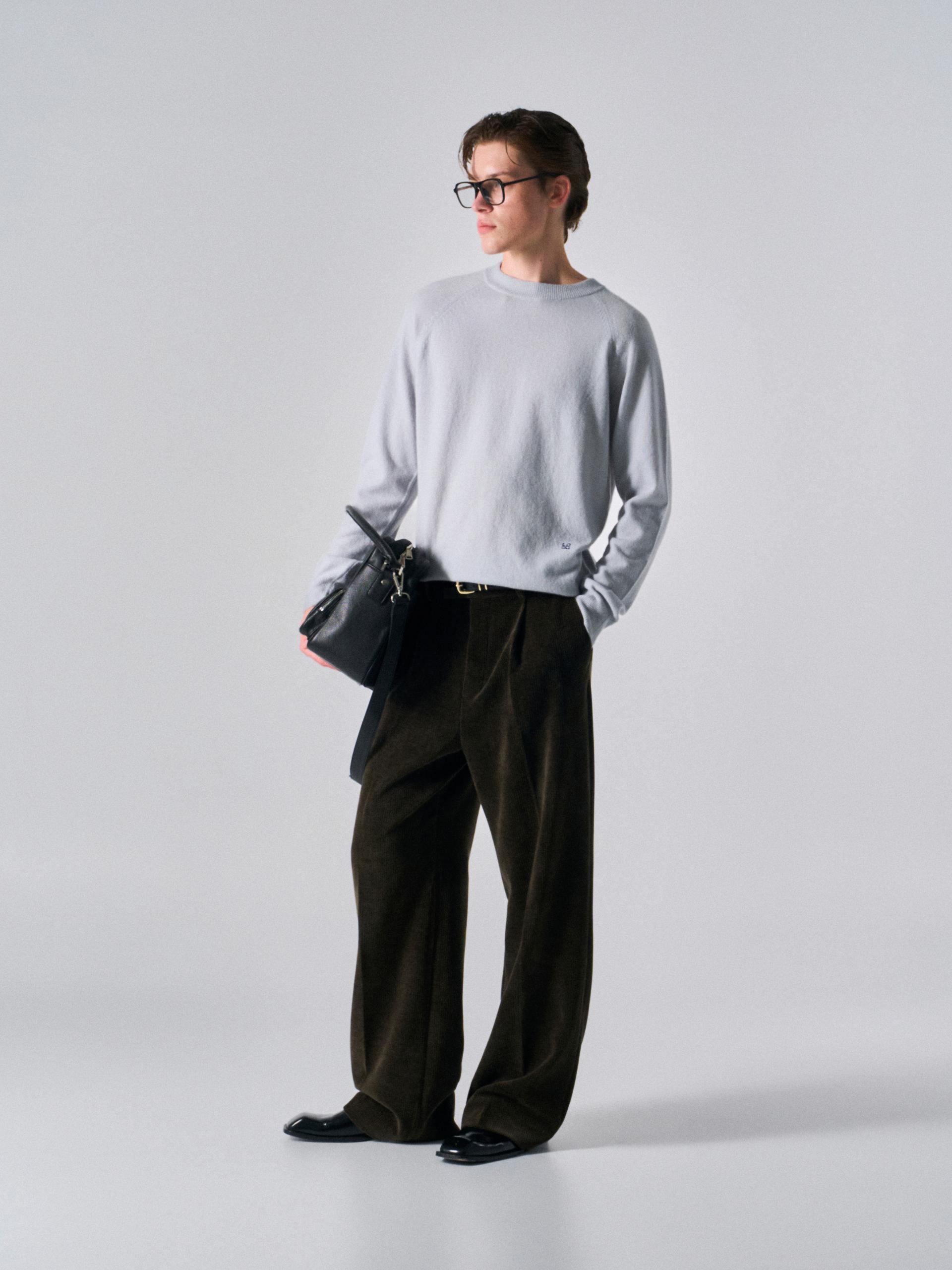Pace pullover sweater smog blue
