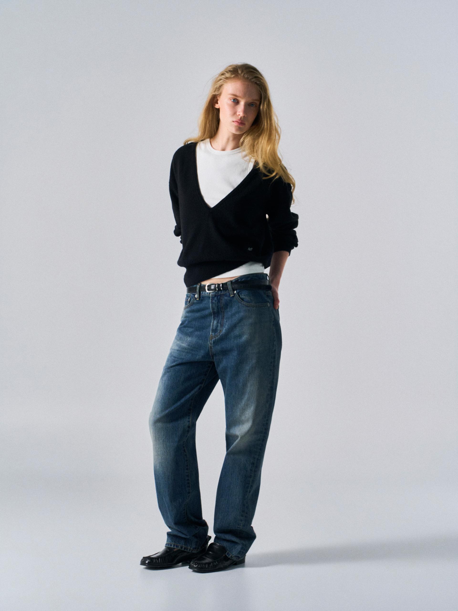 Ashton straight fit jeans vintage blue