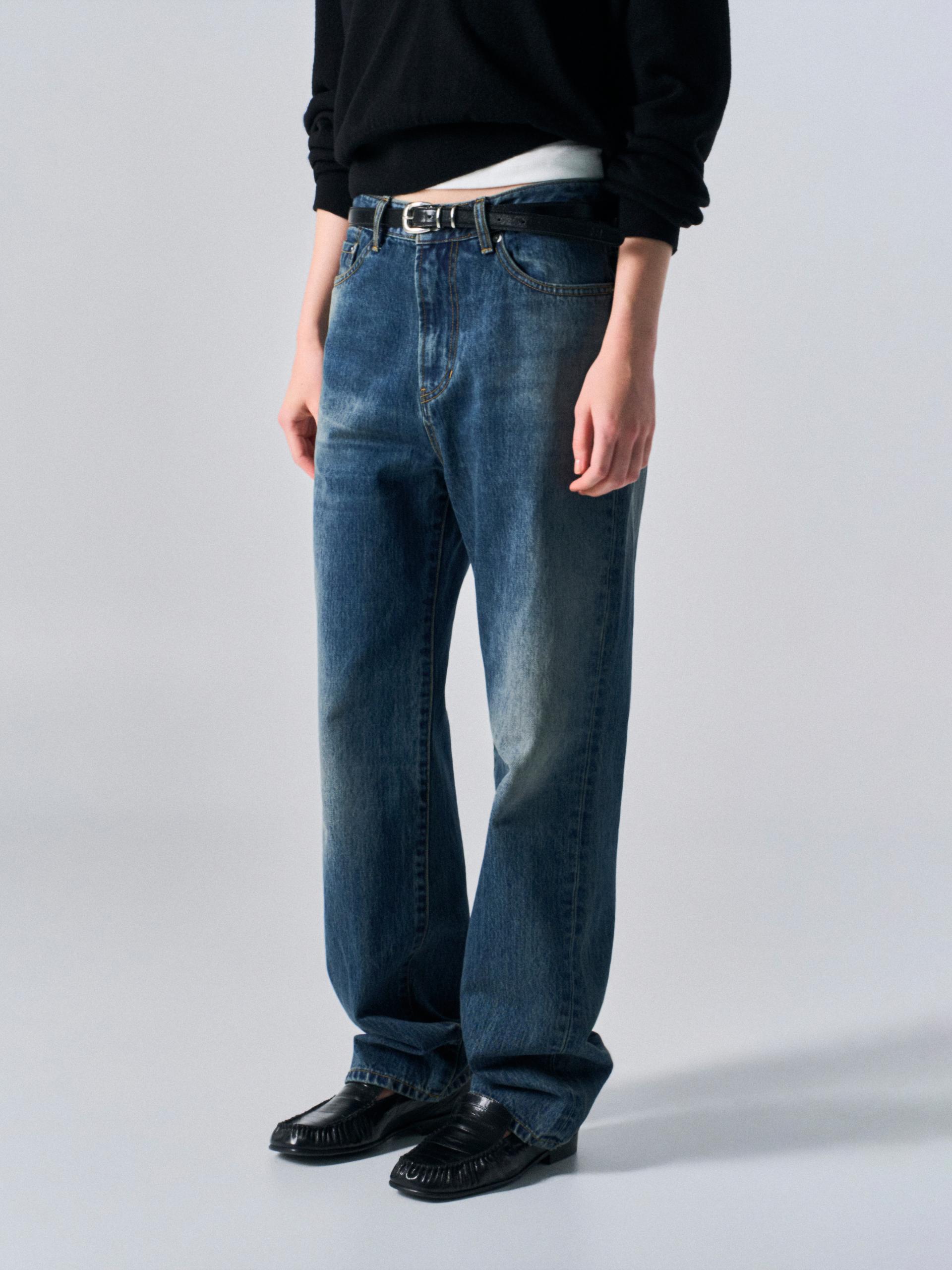 Ashton straight fit jeans vintage blue