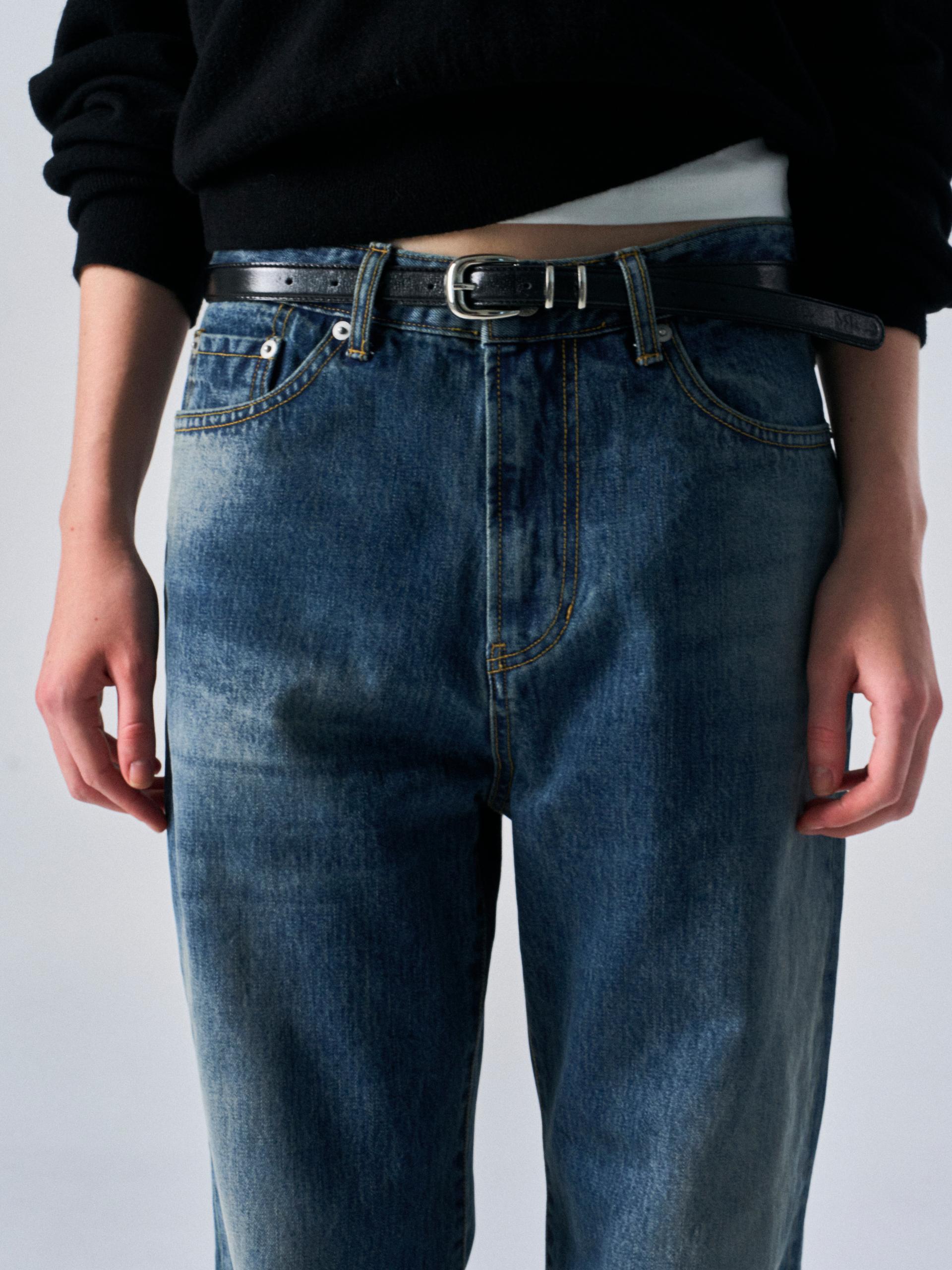 Ashton straight fit jeans vintage blue